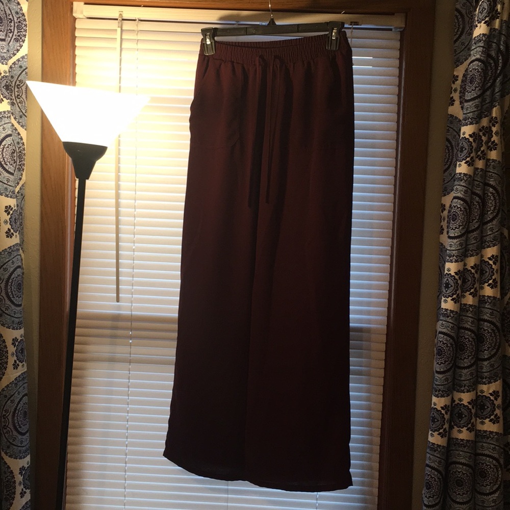 Maroon Maurice’s Wide Leg Pants!